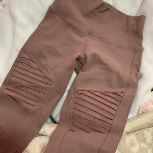 Alo mauve high waist Moto leggings